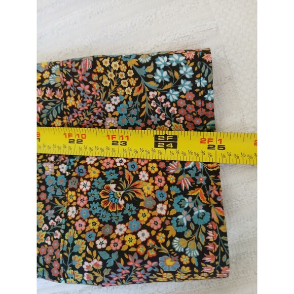 J.Crew Liberty Fabrics Womens Blouse Shirt Size 20 Long Sleeve Button Floral - Picture 13 of 16